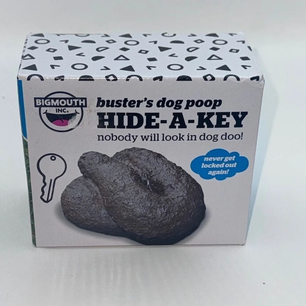 Buster's Dog Poop Hide-A-Key - Brown